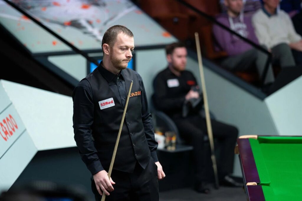 斯諾克世錦賽：斯佳輝領先麥克吉爾 奧沙利文占優 艾倫戰平大黑馬