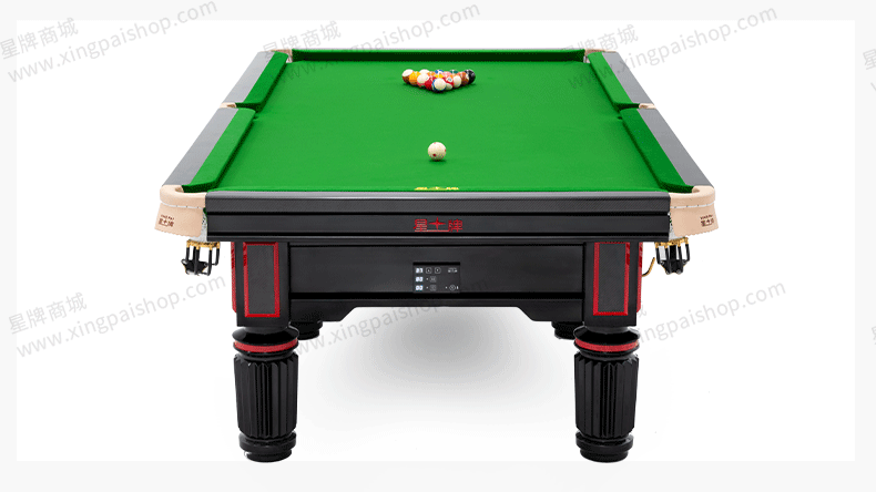 星牌中式臺球桌黑武士型號